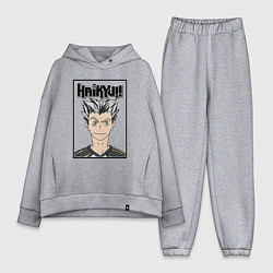 Женский костюм оверсайз Котаро Бокуто Haikyuu!!