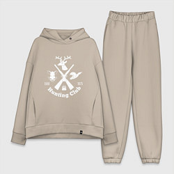 Женский костюм оверсайз Hunting club