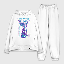 Женский костюм оверсайз Angel, цвет: белый