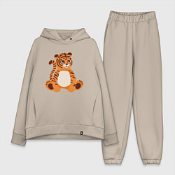 Женский костюм оверсайз Fat Tiger