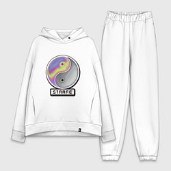 Женский костюм оверсайз Neon Opal Strafe, цвет: белый