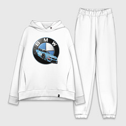 Женский костюм оверсайз BMW самая престижная марка автомобиля