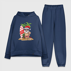 Женский костюм оверсайз Santa on Vibe