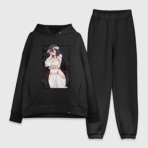 Женский костюм оверсайз Альбедо Albedo Повелитель / Черный – фото 1