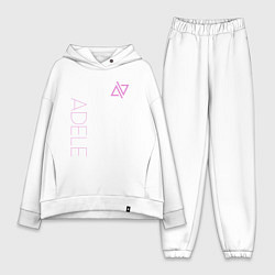 Женский костюм оверсайз Adele Logo