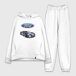 Женский костюм оверсайз Ford Racing team