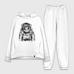 Женский костюм оверсайз Monkey Astronaut