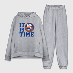 Женский костюм оверсайз It Is New York Islanders Time Нью Йорк Айлендерс