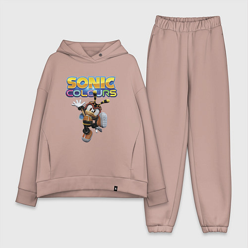 Женский костюм оверсайз Charmy Bee Sonic Video game / Пыльно-розовый – фото 1