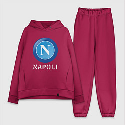 Женский костюм оверсайз SSC NAPOLI Napoli, цвет: маджента