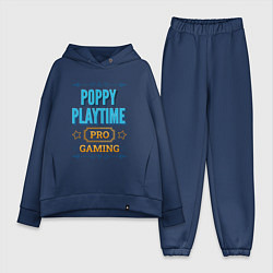 Женский костюм оверсайз Игра Poppy Playtime pro gaming, цвет: тёмно-синий