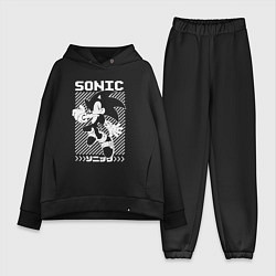 Женский костюм оверсайз Sonic - game