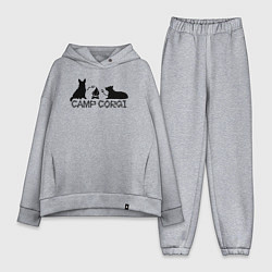 Женский костюм оверсайз Лагерь корги