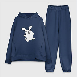 Женский костюм оверсайз Happy Bunny