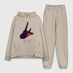 Женский костюм оверсайз Аки Хаякава - Кон