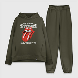 Женский костюм оверсайз The Rolling Stones 78