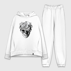 Женский костюм оверсайз Рыцарь - череп