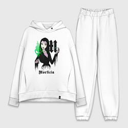 Женский костюм оверсайз M - Morticia, цвет: белый