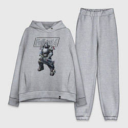 Женский костюм оверсайз Fallout 4 - Ultracite Power Armor, цвет: меланж