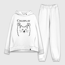 Женский костюм оверсайз Coldplay - rock cat
