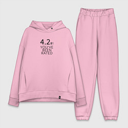 Женский костюм оверсайз Нырок - Черное зеркало