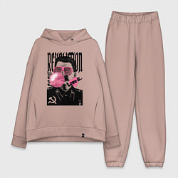 Женский костюм оверсайз Сталин любовь революция и жвачка