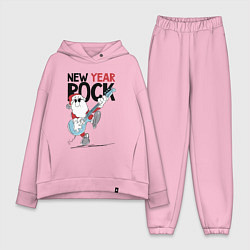 Женский костюм оверсайз New year - rock