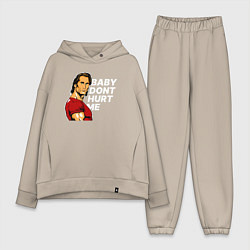 Женский костюм оверсайз Baby dont hurt me - Mike OHearn