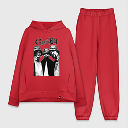 Женский костюм оверсайз Cypress hill all, цвет: красный
