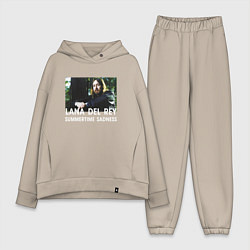 Женский костюм оверсайз Егор Летов х Лана Дел Рэй