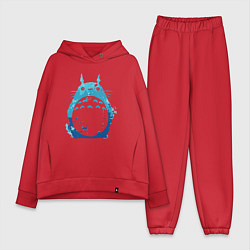 Женский костюм оверсайз Blue Totoro