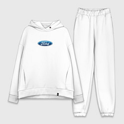Женский костюм оверсайз FORD авто спорт лого