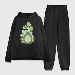 Женский костюм оверсайз Green Totoro