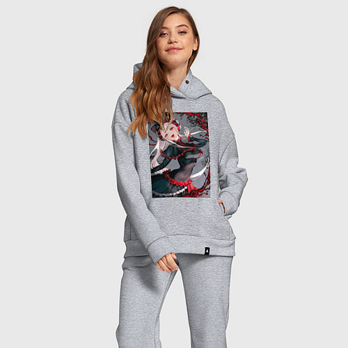 Женский костюм оверсайз Повелитель Шаллтир Бладфоллен / Меланж – фото 2