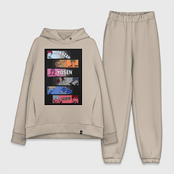 Женский костюм оверсайз Баскетбол Куроко Тэцуя