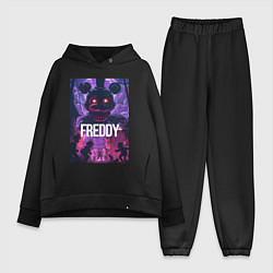 Женский костюм оверсайз Freddy - мишка Фредди, цвет: черный