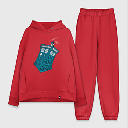 Женский костюм оверсайз Adventure tardis