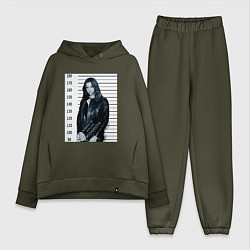 Женский костюм оверсайз Дуа Липа арестована