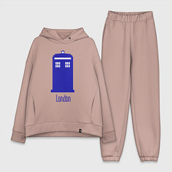 Женский костюм оверсайз Tardis - London