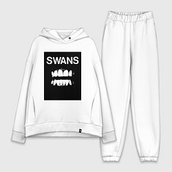 Женский костюм оверсайз Swans Filth