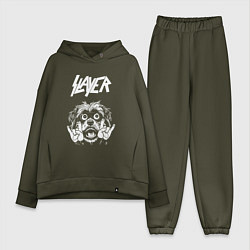 Женский костюм оверсайз Slayer rock dog