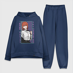 Женский костюм оверсайз Человек-бензопила Макима в костюме