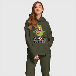 Женский костюм оверсайз Ghostbusters - slimmer, цвет: хаки — фото 2