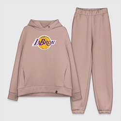 Женский костюм оверсайз LaBron Lakers