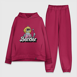 Женский костюм оверсайз Gender Bender, цвет: маджента