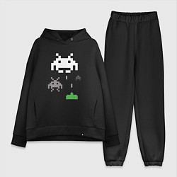 Женский костюм оверсайз Space invaders