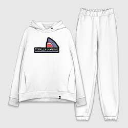 Женский костюм оверсайз Совершенно потрясающий, цвет: белый