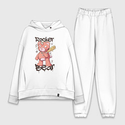 Женский костюм оверсайз Медведь рокер