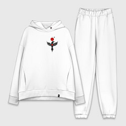 Женский костюм оверсайз Night bird