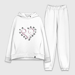 Женский костюм оверсайз Святая святых - sancta sanctorum